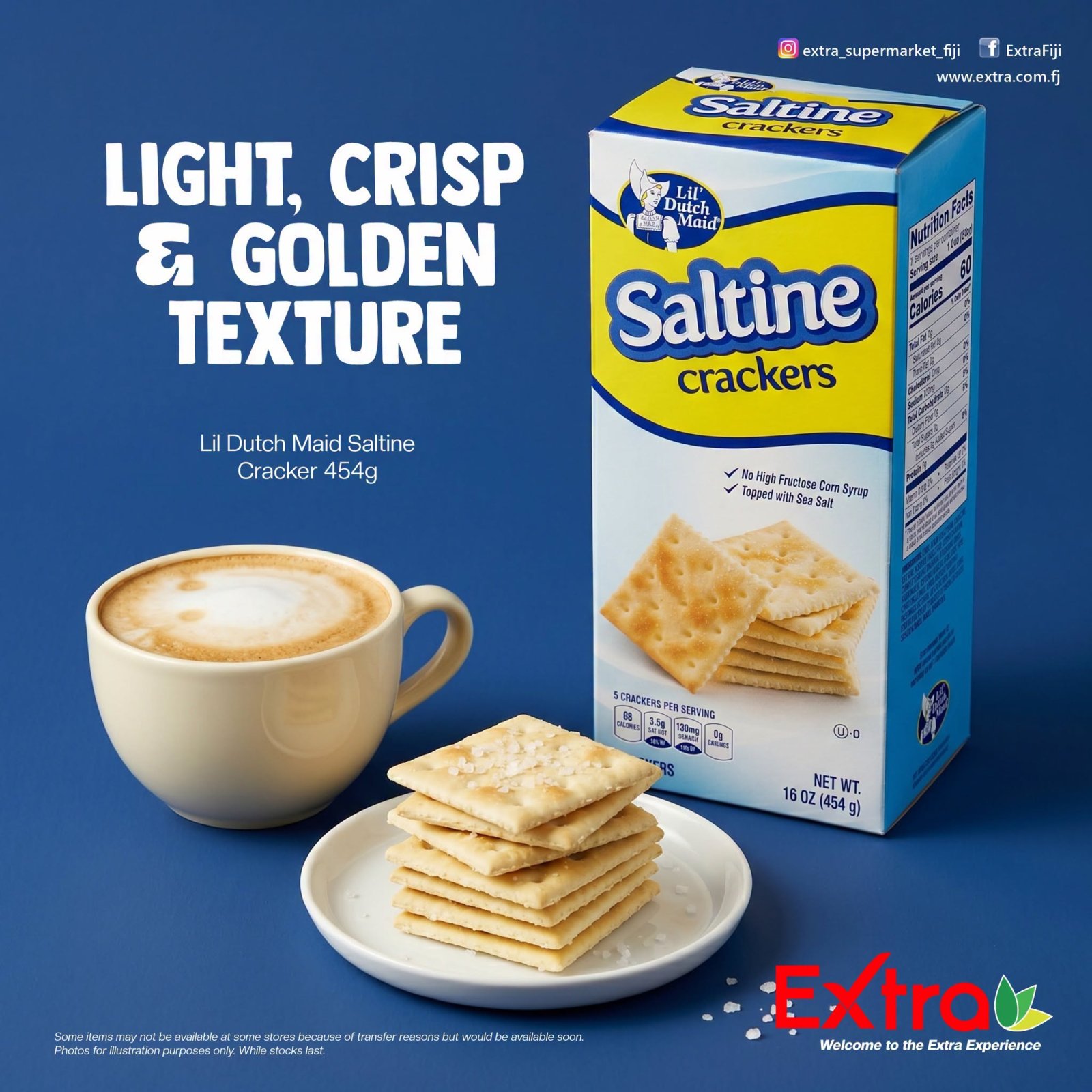 Lil Dutch Maid Saltine Cracker 454g
