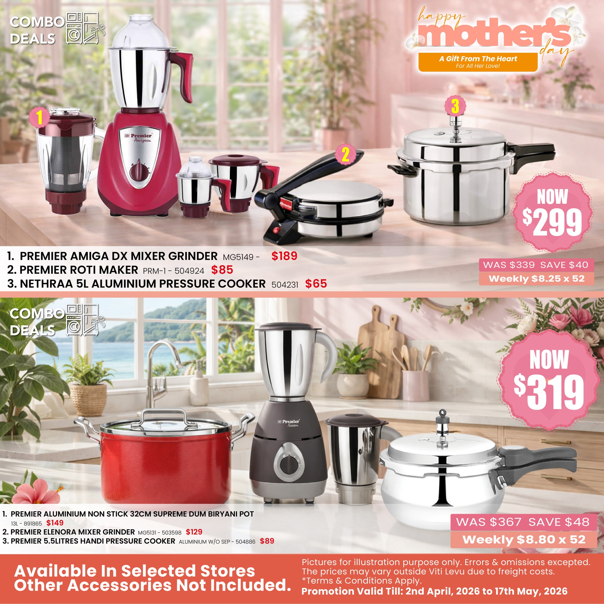 Mother's Day Kitchen Combo Deals - Page 1