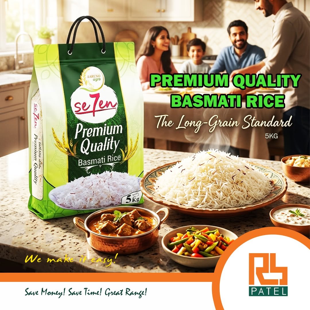 SE7EN Premium Quality Basmati Rice 5kg