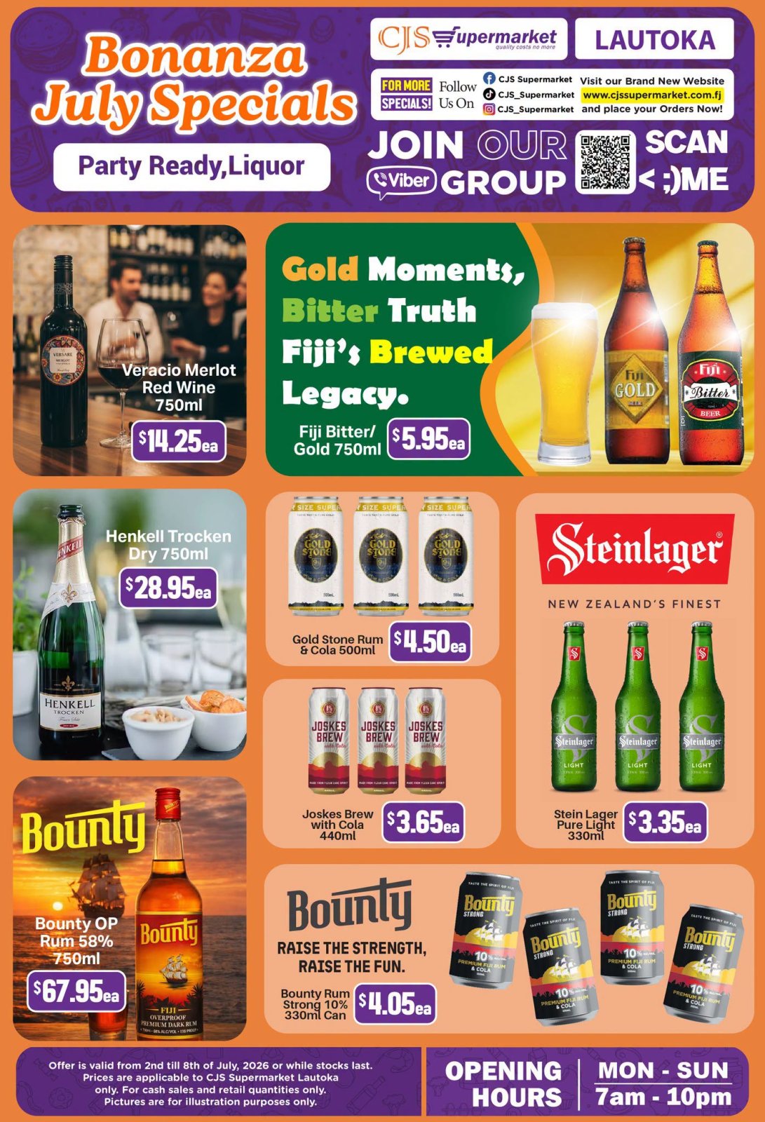 Bonanza July Specials - Party Ready Liquor - Page 1
