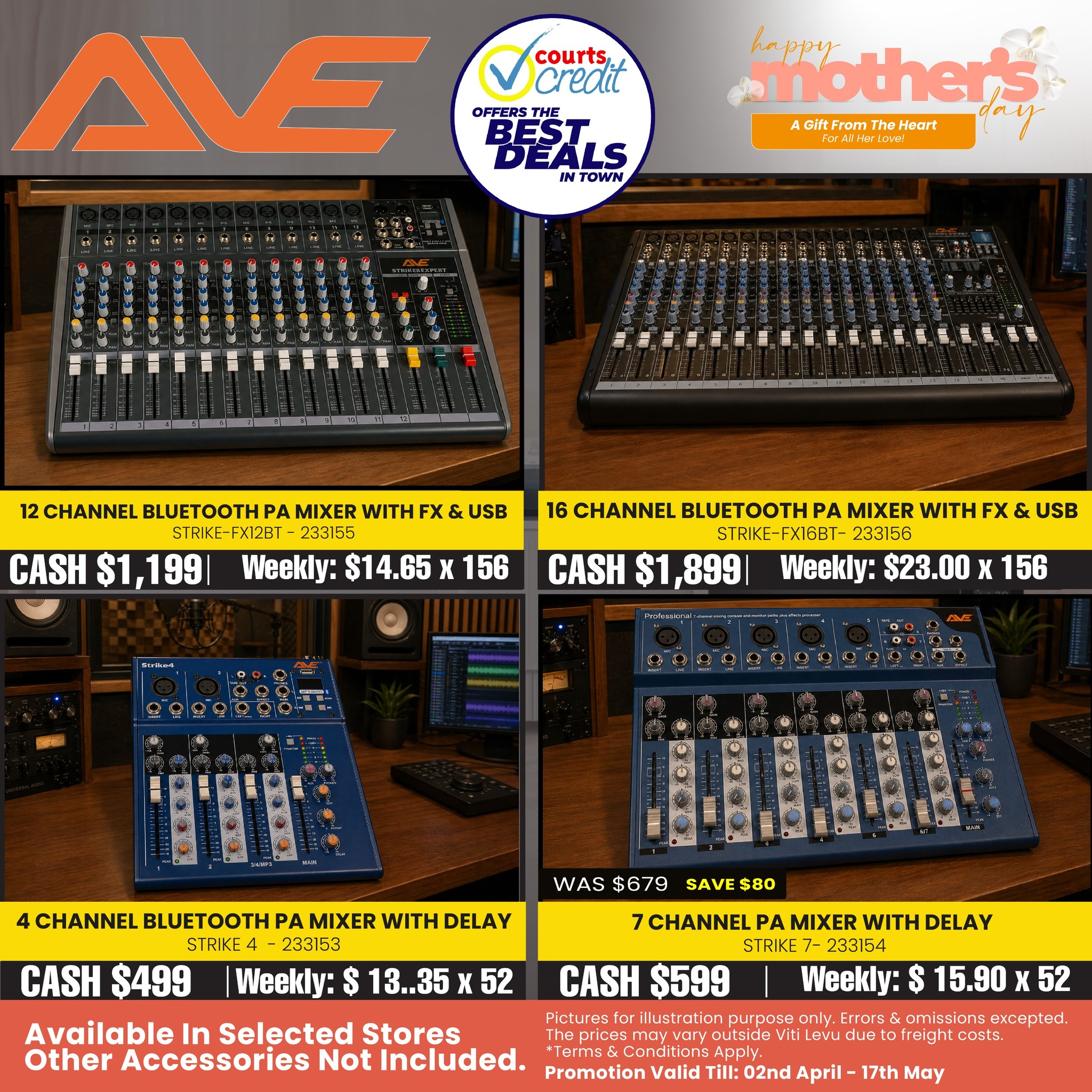 AVE Bluetooth PA Mixers – Best Deals in Town - Page 1