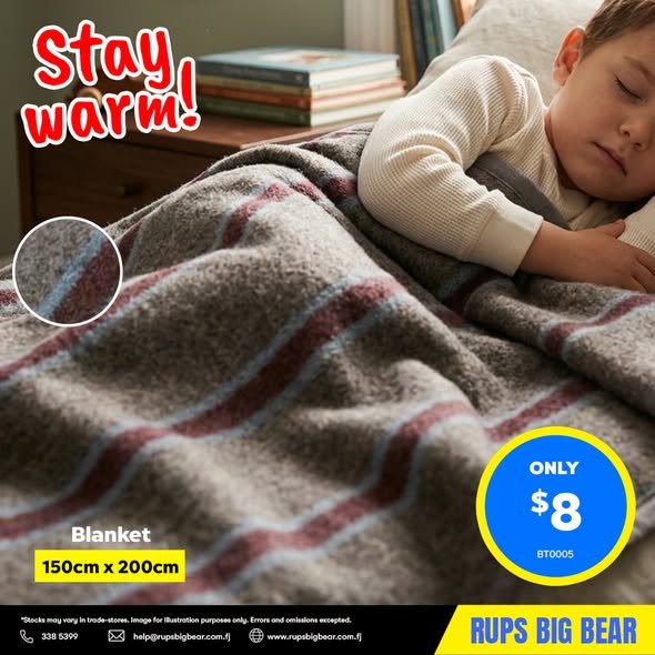 Warm Blanket 150cm x 200cm