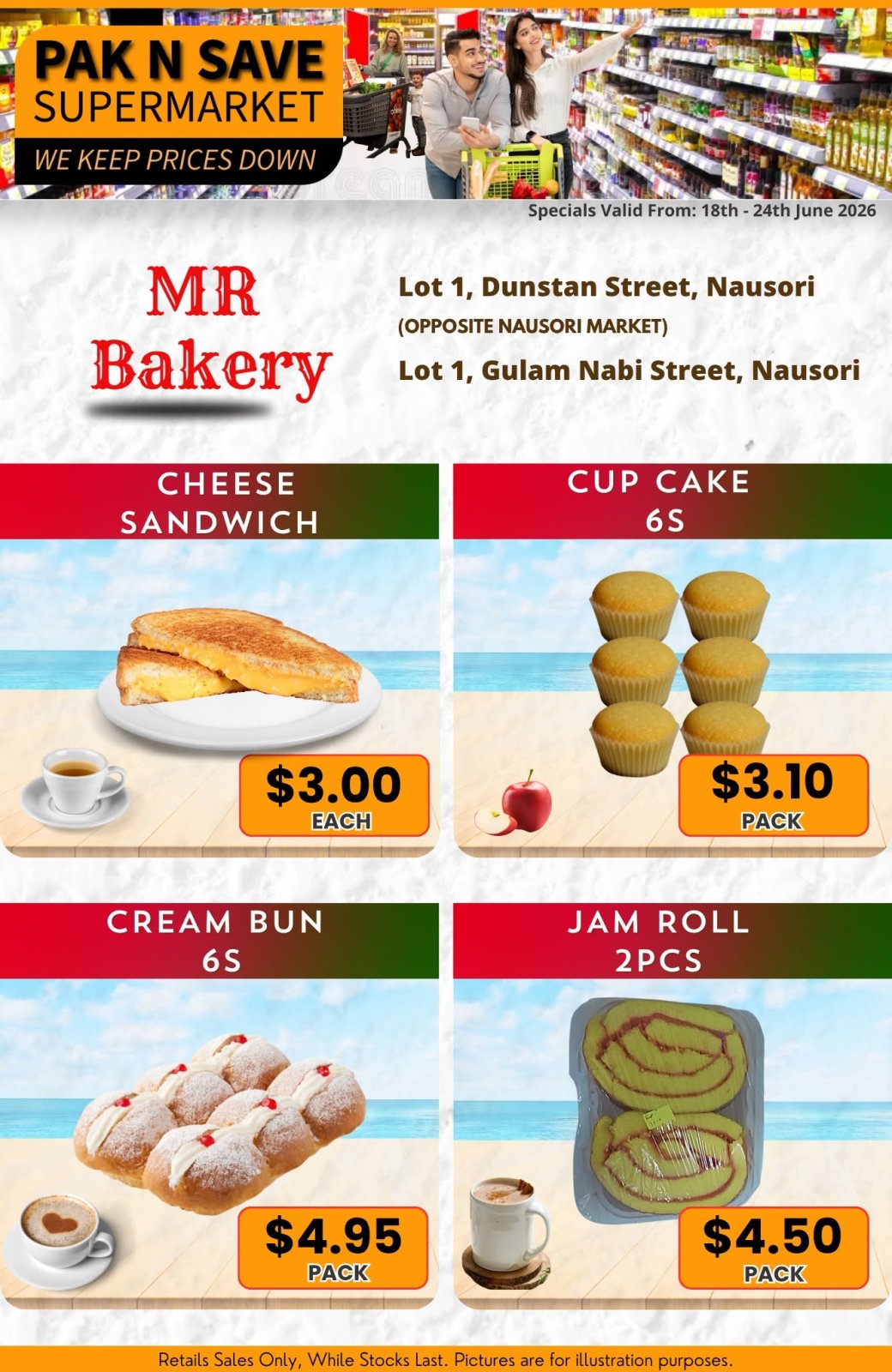 MR Bakery Weekly Specials - Page 1