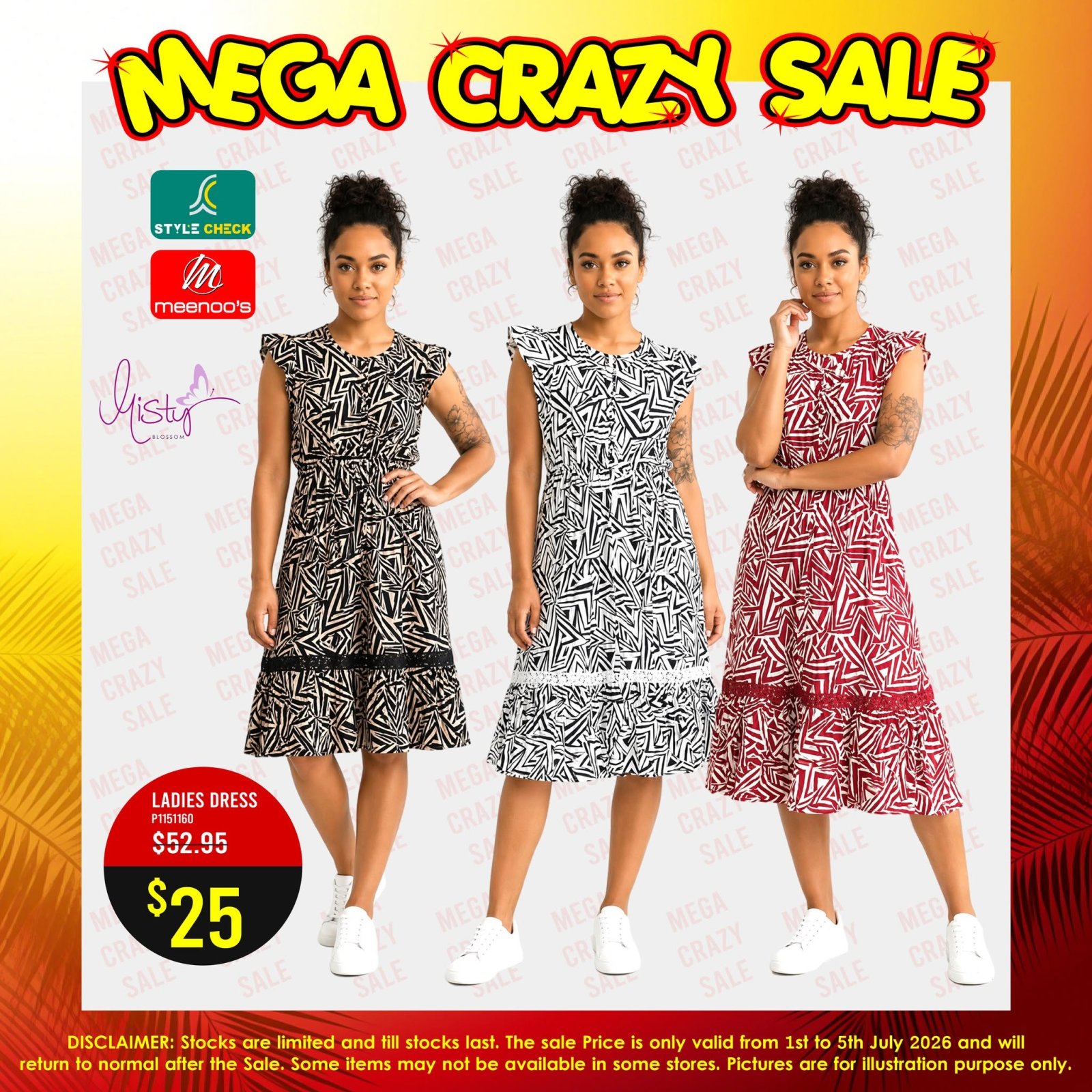 MEGA CRAZY SALE - Ladies Dress - Page 1