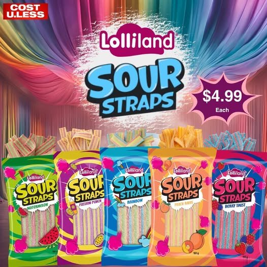 Lolliland Sour Straps 160g - Page 1