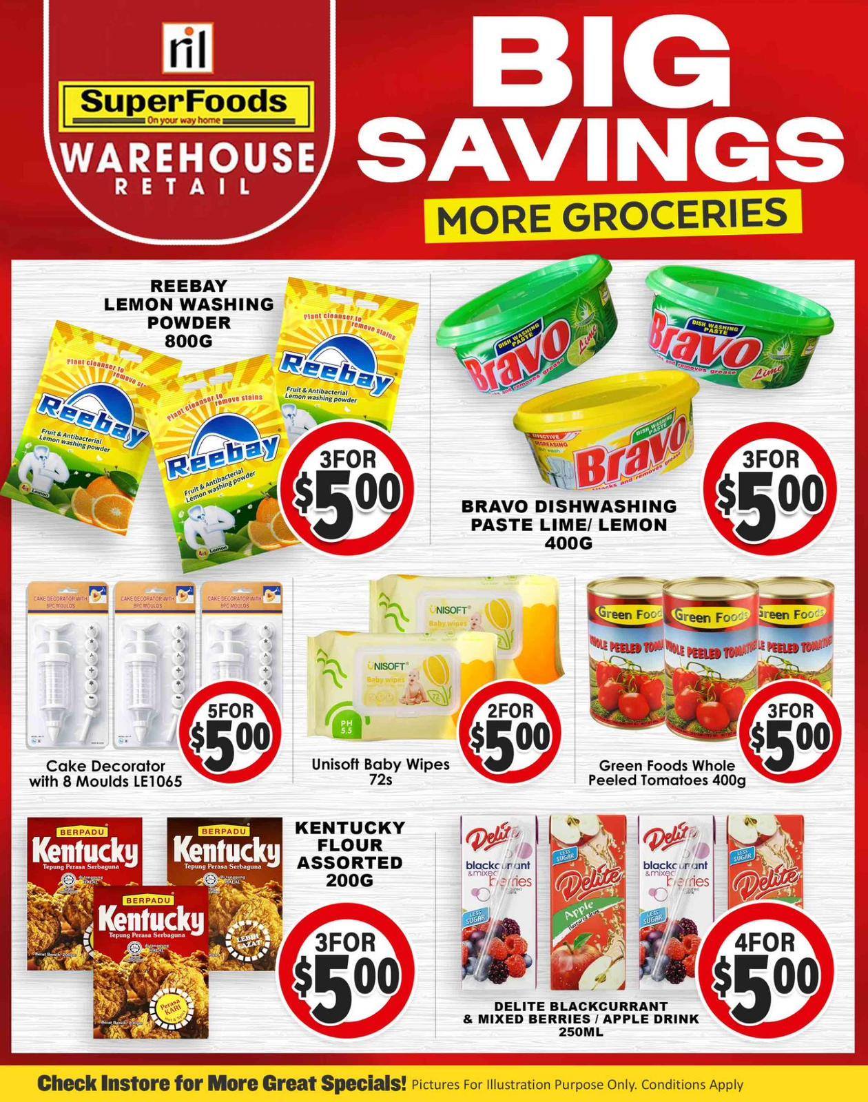 Big Savings - More Groceries - Page 1