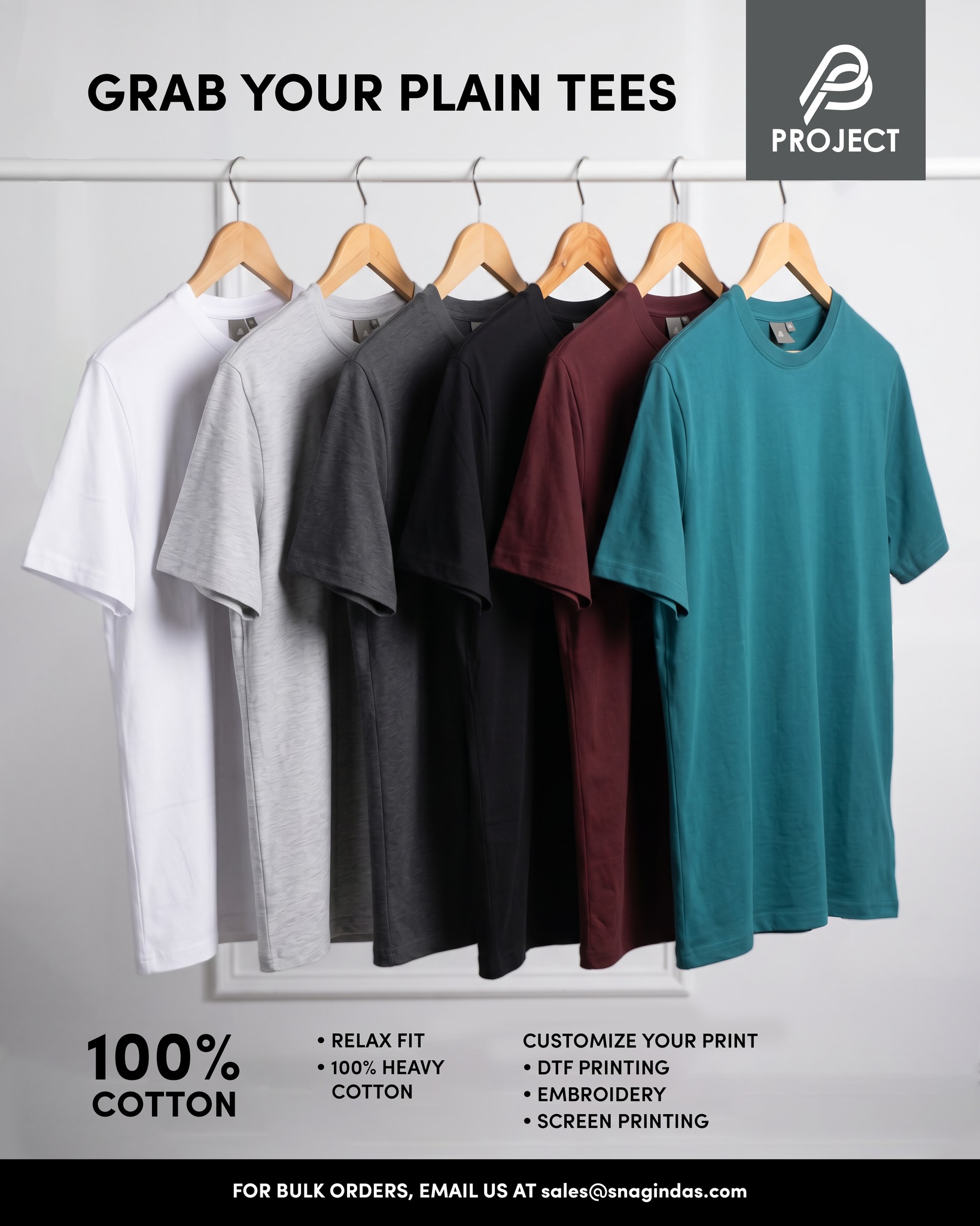 Grab Your Plain Tees