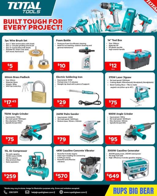 Total Tools - Built Tough for Every Project - Page 1