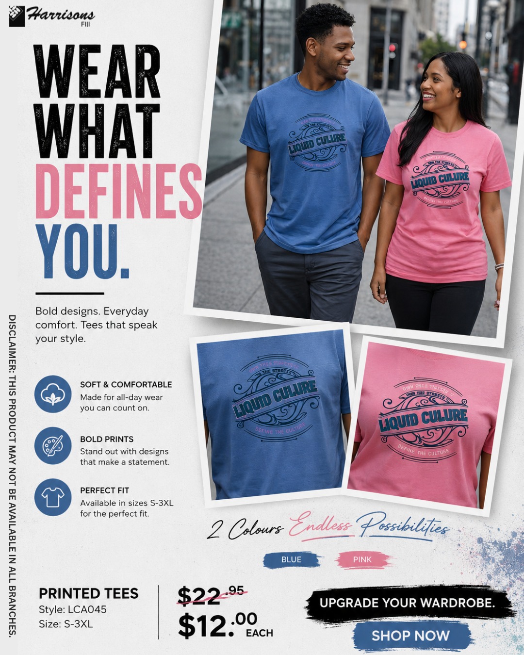 Printed Tees - Liquid Culture Design