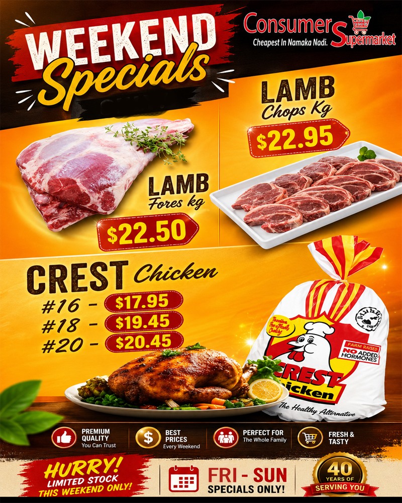 Weekend Specials - Chrest Chicken