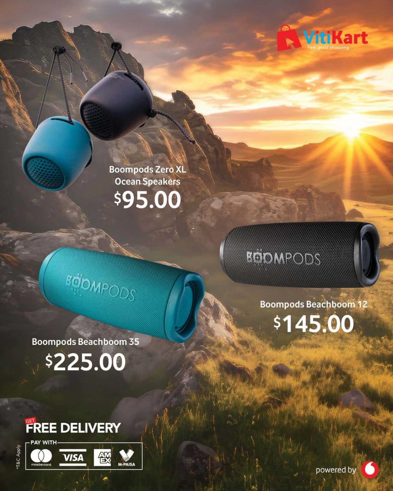 Boompods Speakers Collection