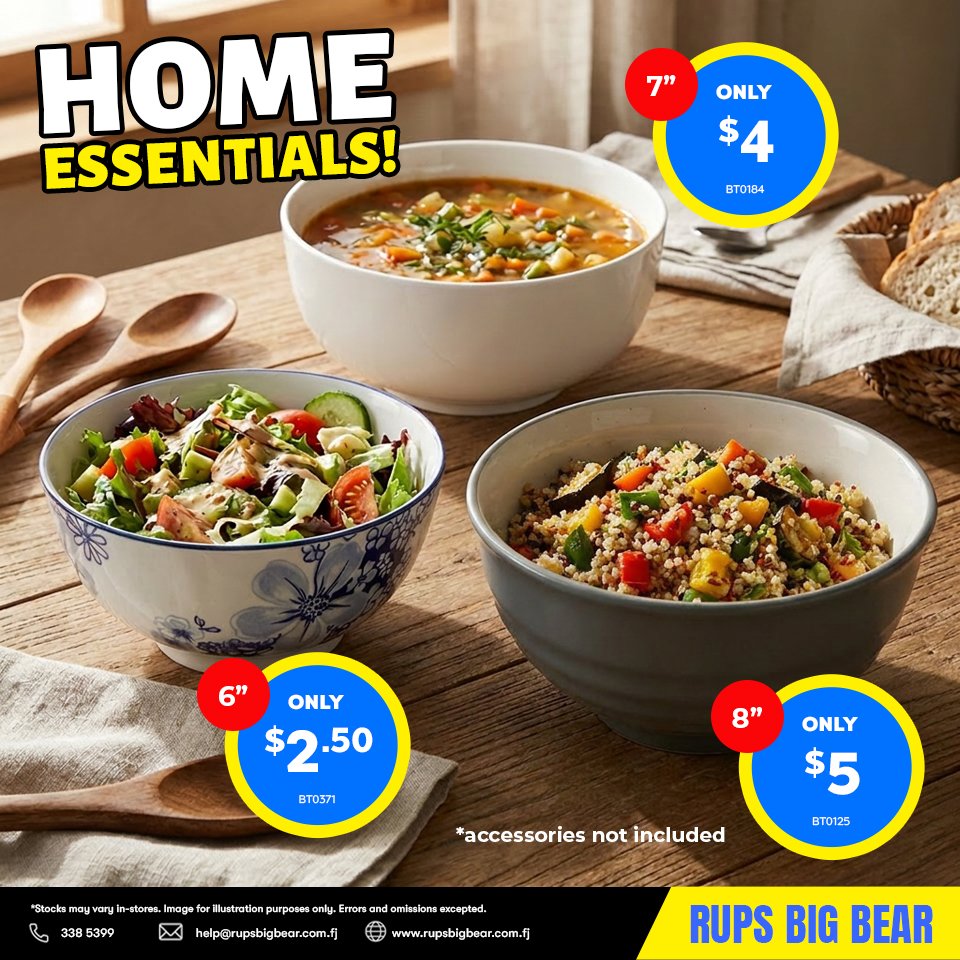 Home Essentials - Ceramic Bowls