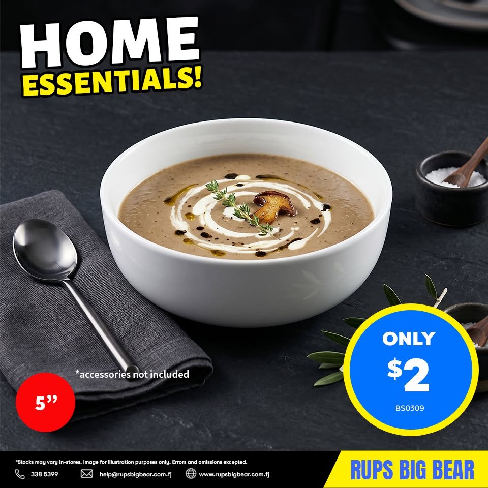 Home Essentials White Bowl