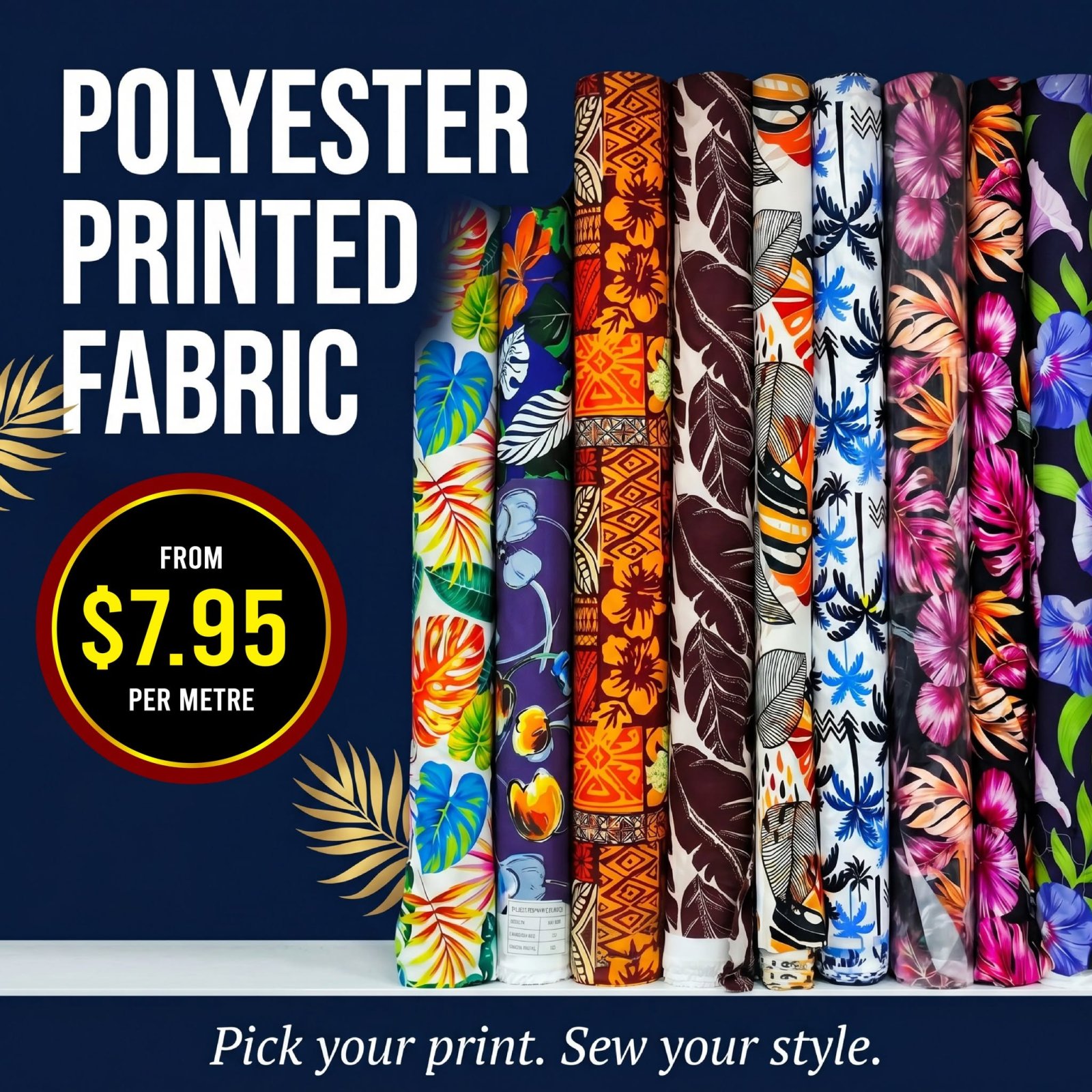 Polyester Printed Fabric