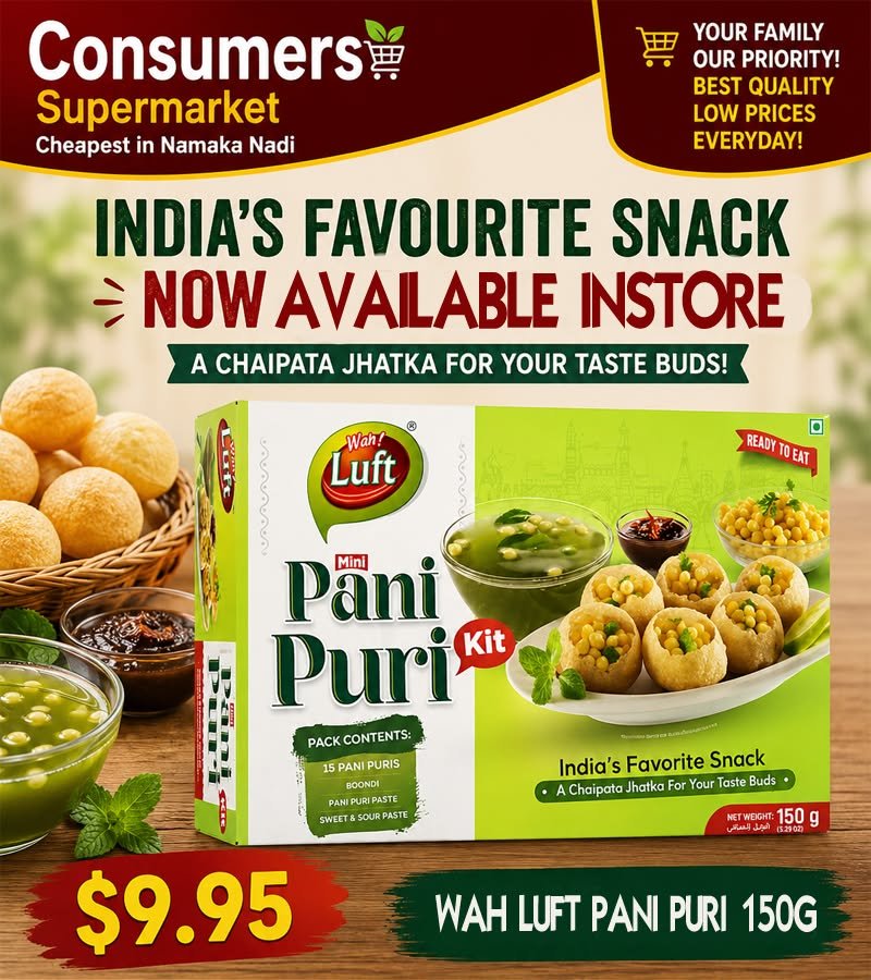Wah Luft Mini Pani Puri Kit 150g