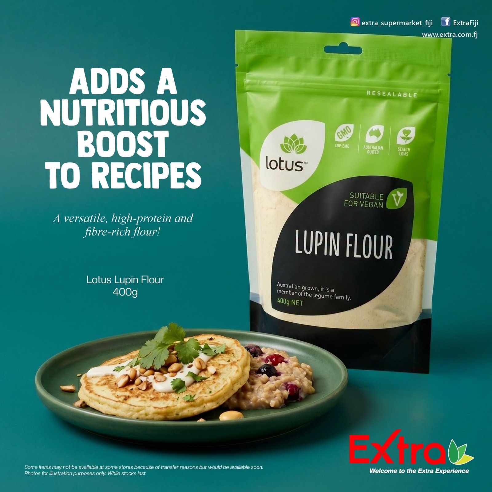 Lotus Lupin Flour 400g