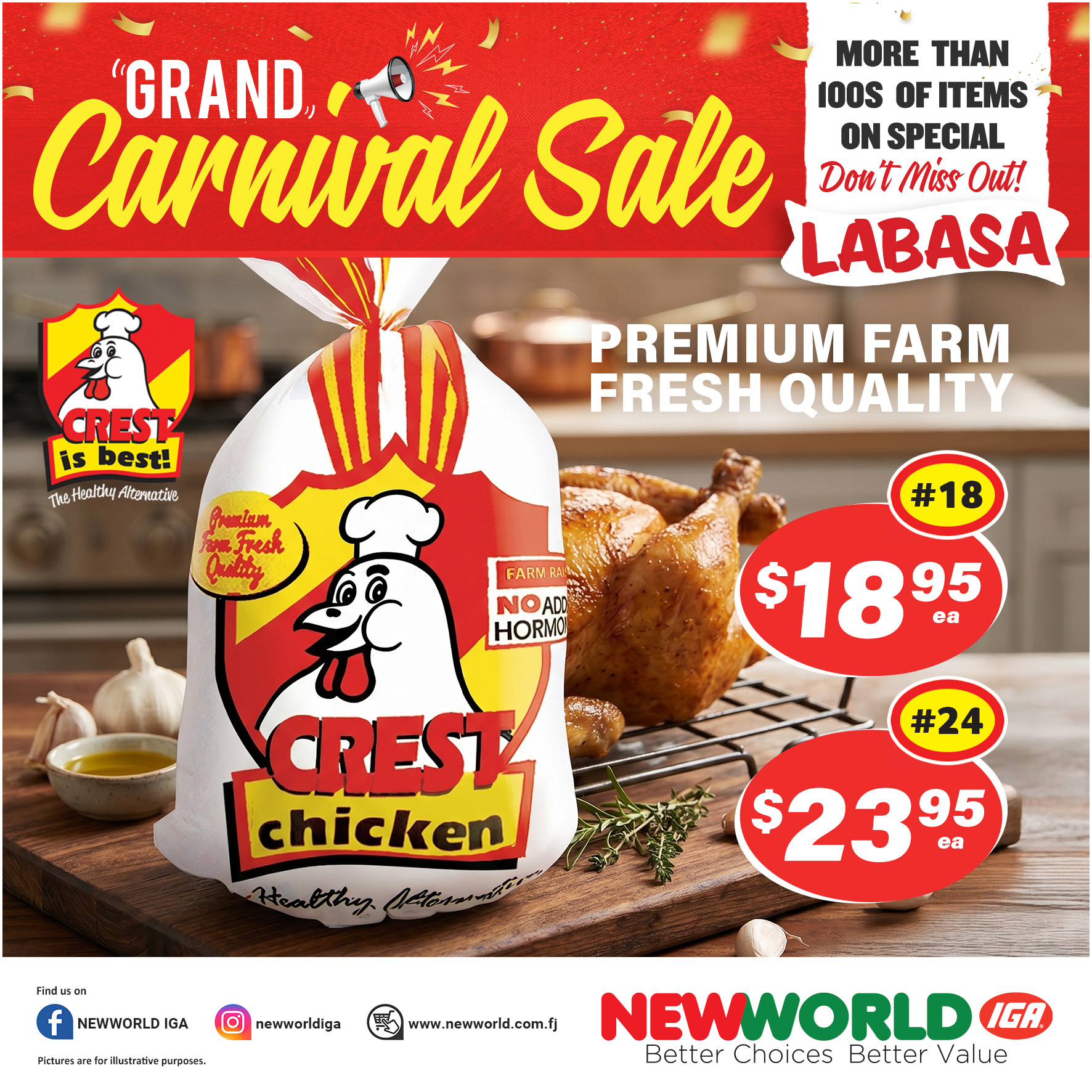 Grand Carnival Sale - Crest Chicken - Page 1