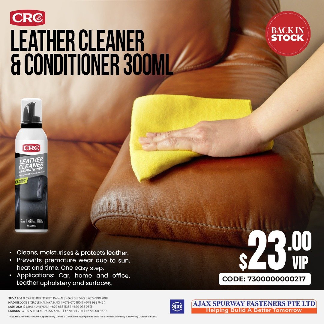CRC Leather Cleaner & Conditioner 300ml