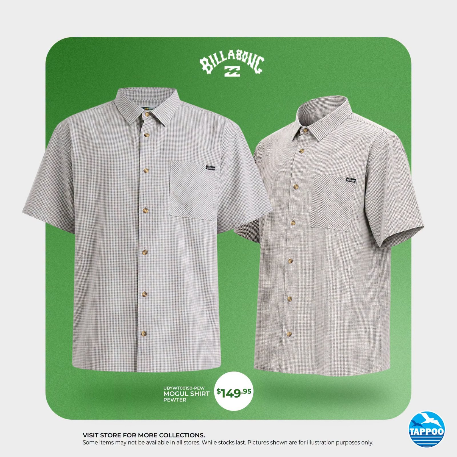 Billabong Mogul Shirt - Pewter