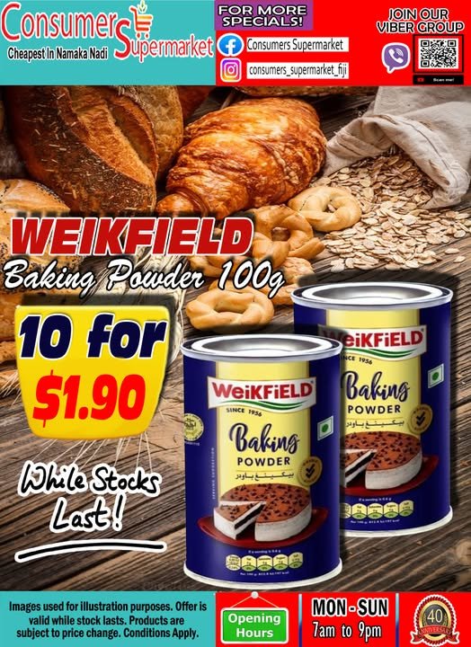 WEIKFIELD Baking Powder 100g