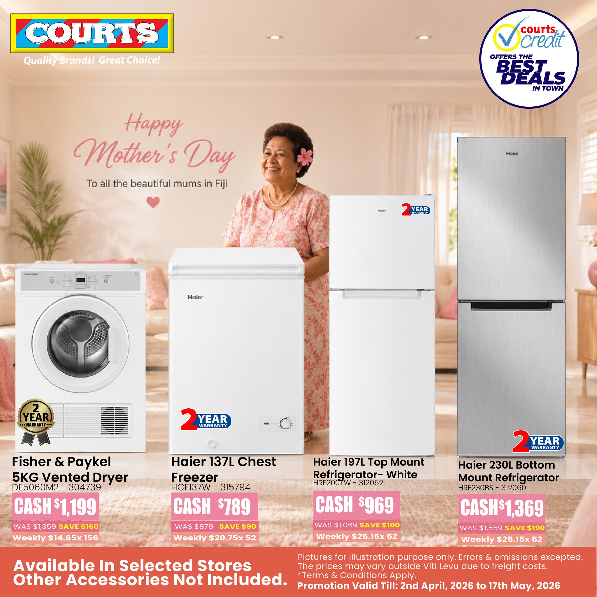 Happy Mother's Day Appliance Deals - Page 1