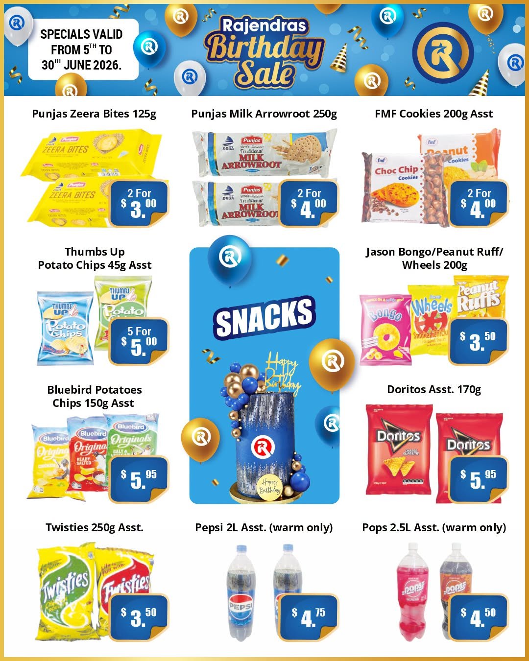 Rajendras Birthday Sale - Page 1