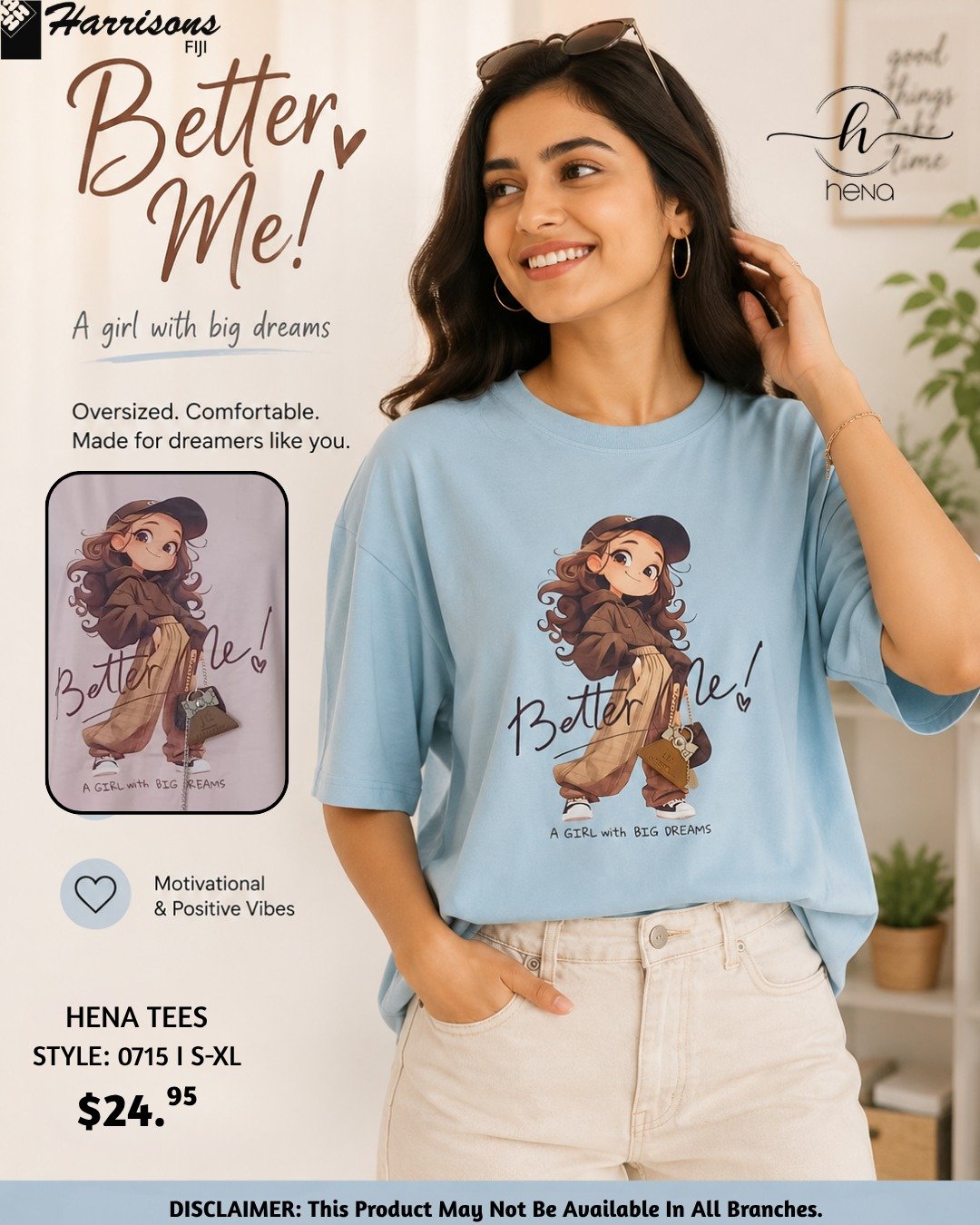 Better Me! Oversized Hena Tees