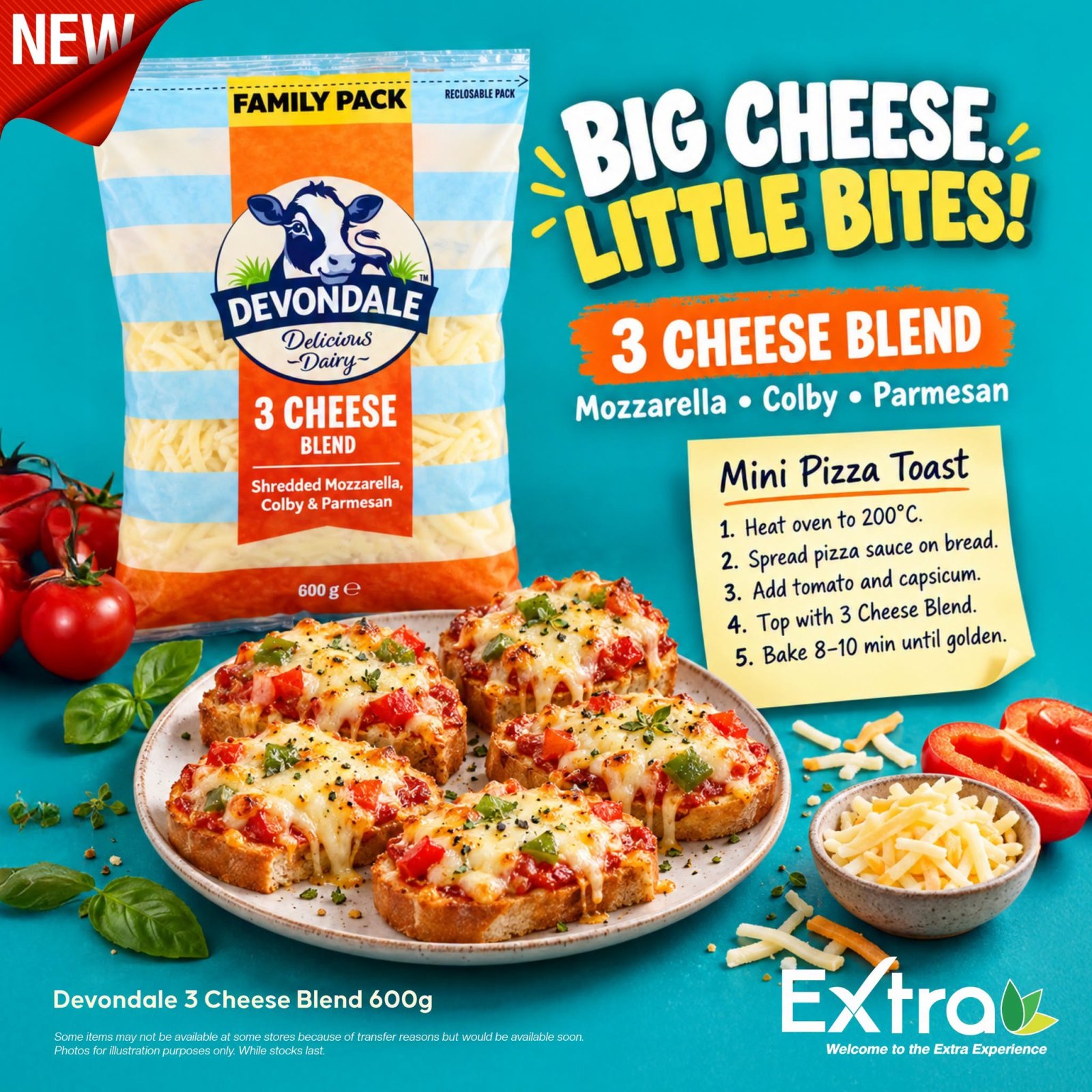 Devondale 3 Cheese Blend 600g - Page 1