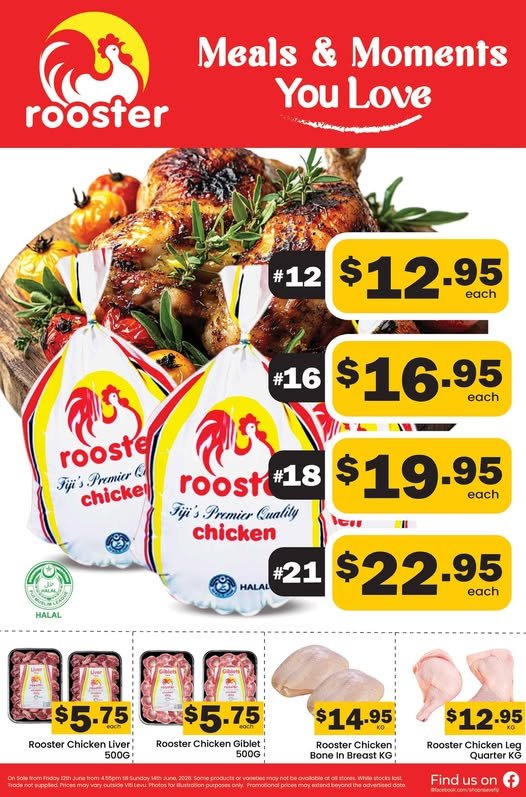 Rooster Chicken Meals & Moments You Love - Page 1