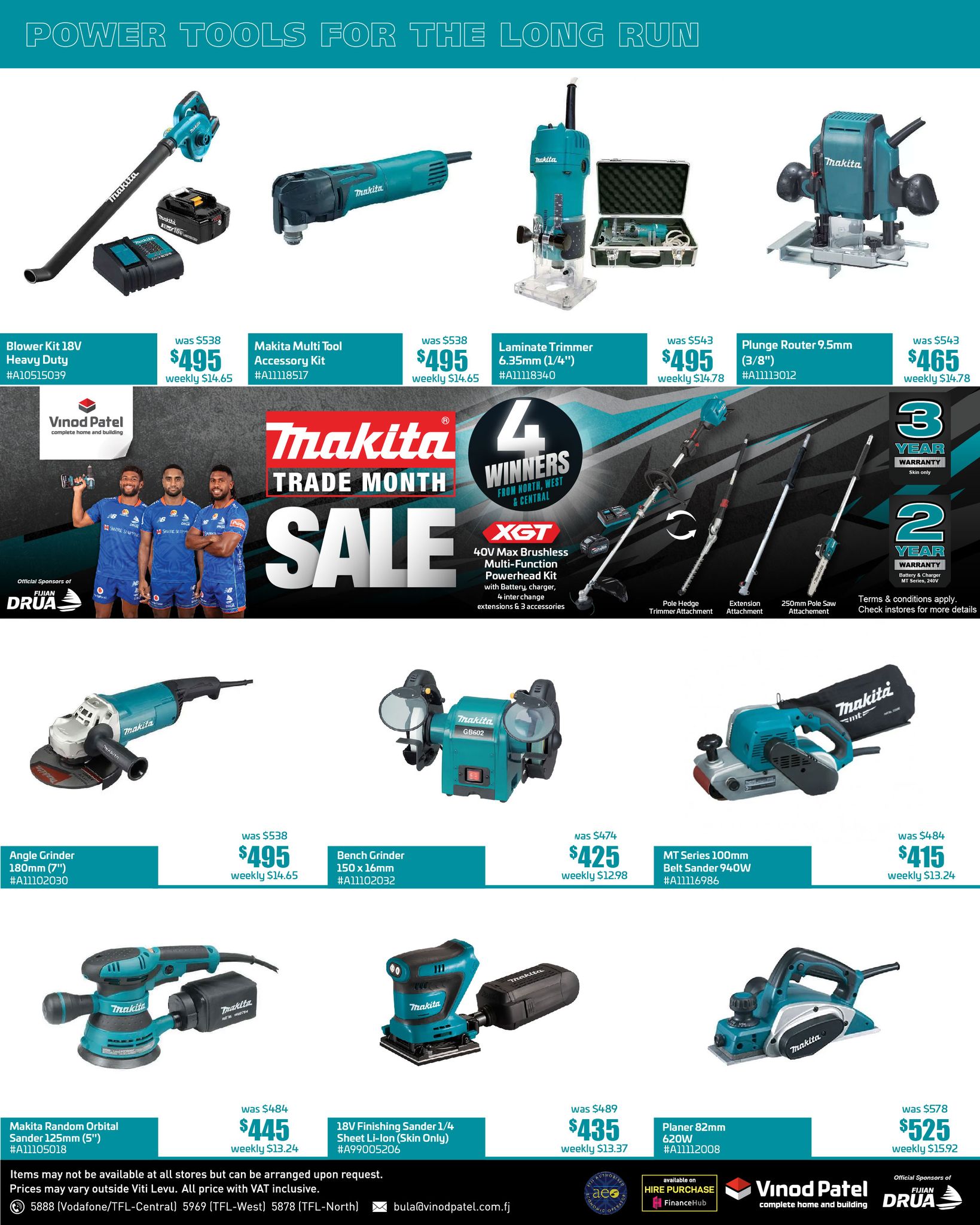 Makita Trade Month Sale - Power Tools for the Long Run - Page 1