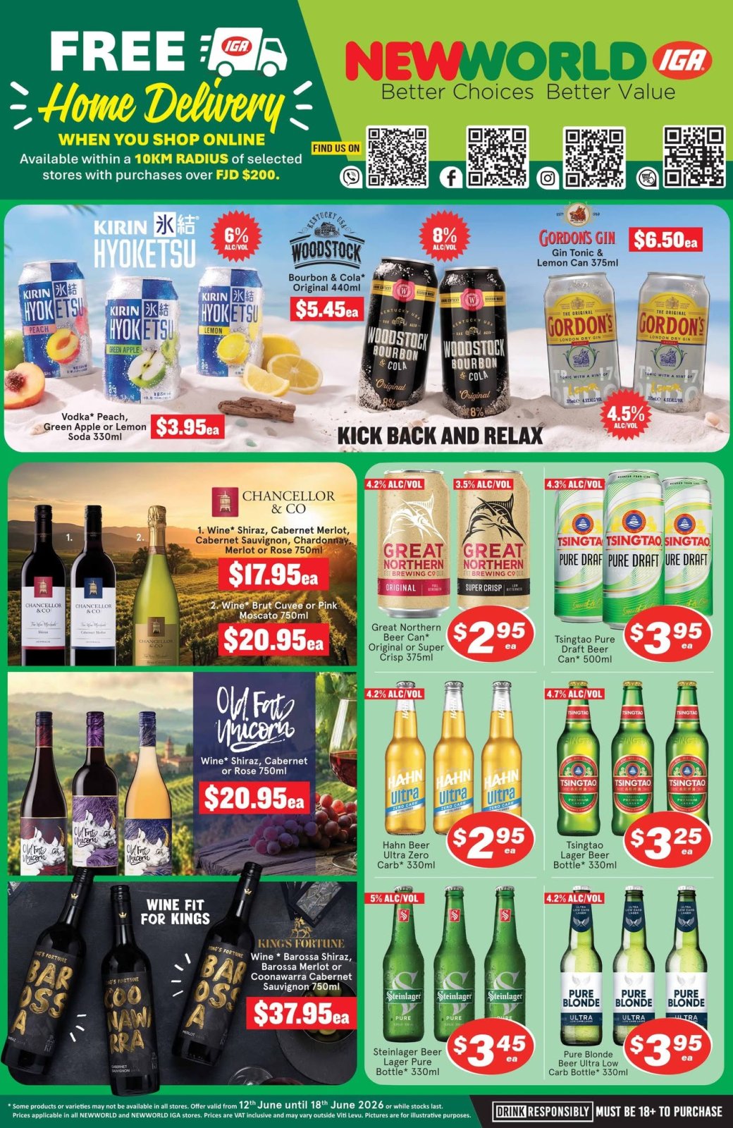 New World IGA Weekly Specials – Beverages & Drinks - Page 1
