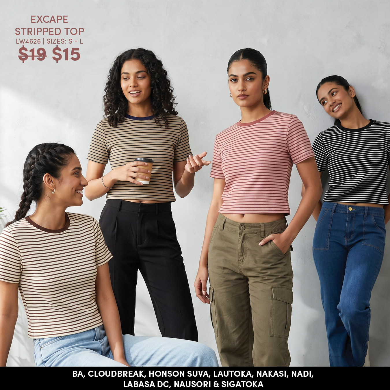 Excape Stripped Top