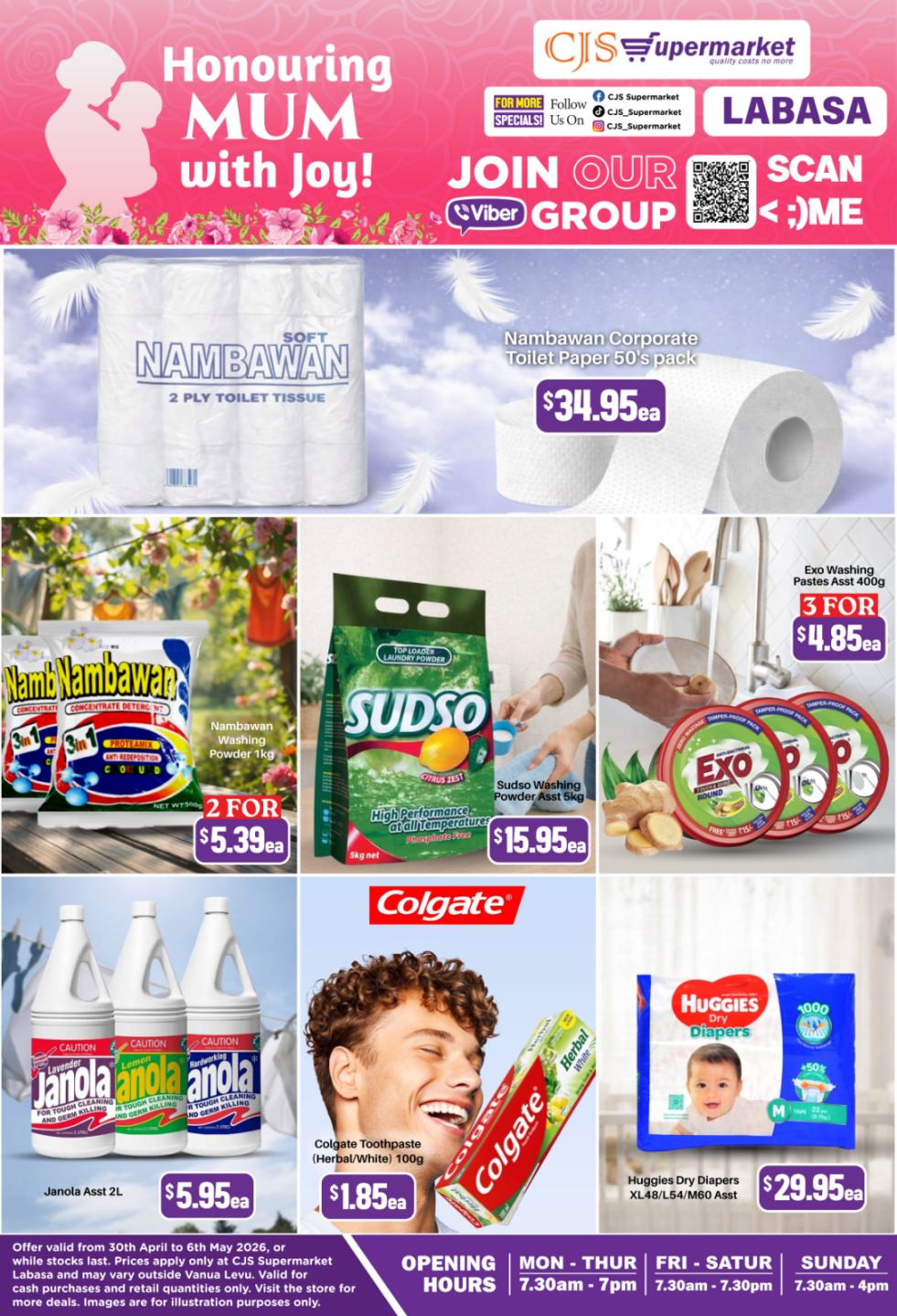 Honouring Mum with Joy – Weekly Specials : Labasa - Page 1