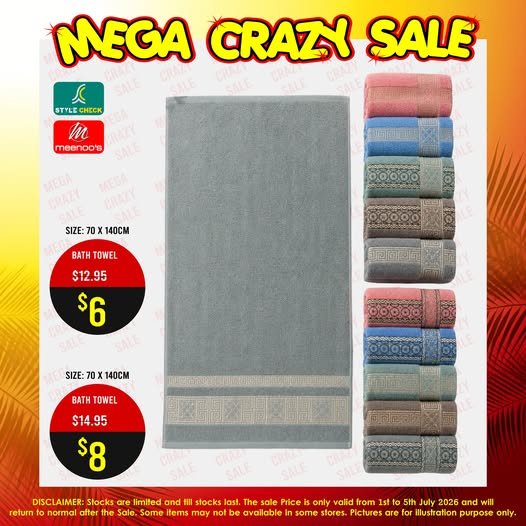 Mega Crazy Sale - Premium Bath Towels - Page 1