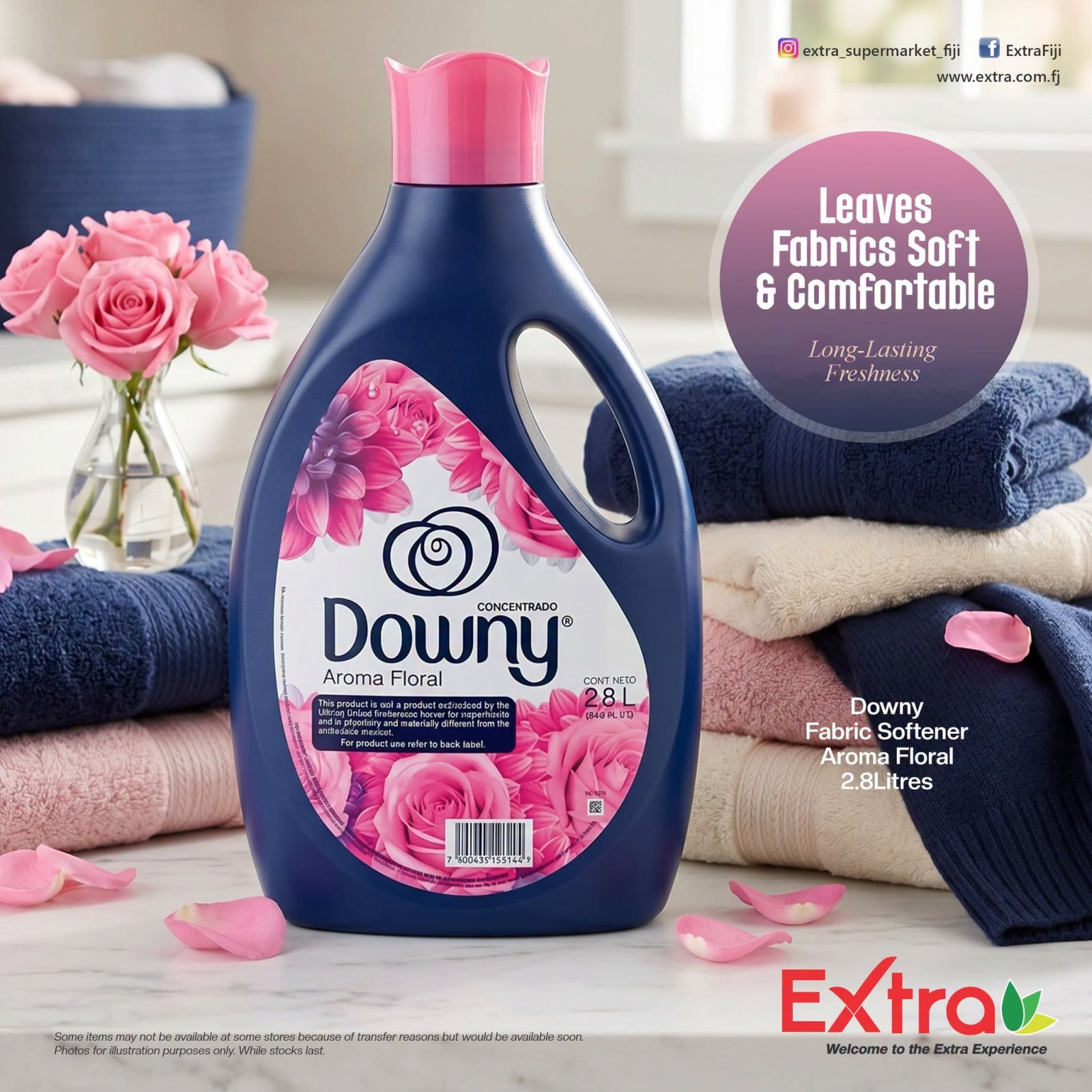 Downy Aroma Floral Fabric Softener 2.8L