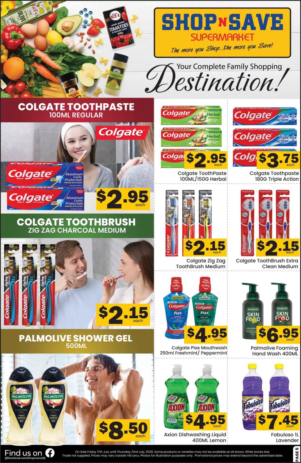 Shop N Save Weekly Specials - Oral Care & Home Products - Page 1