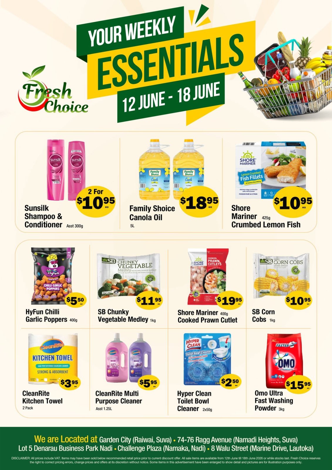 Your Weekly Essentials 12 June - 18 June - Page 1