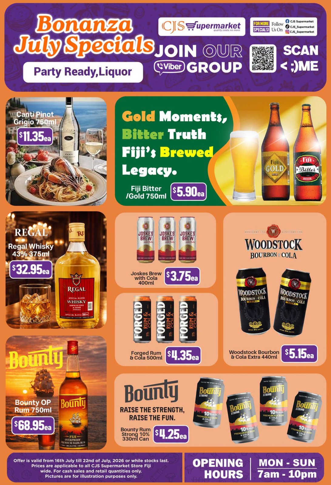 Bonanza July Specials - Party Ready, Liquor - Page 1