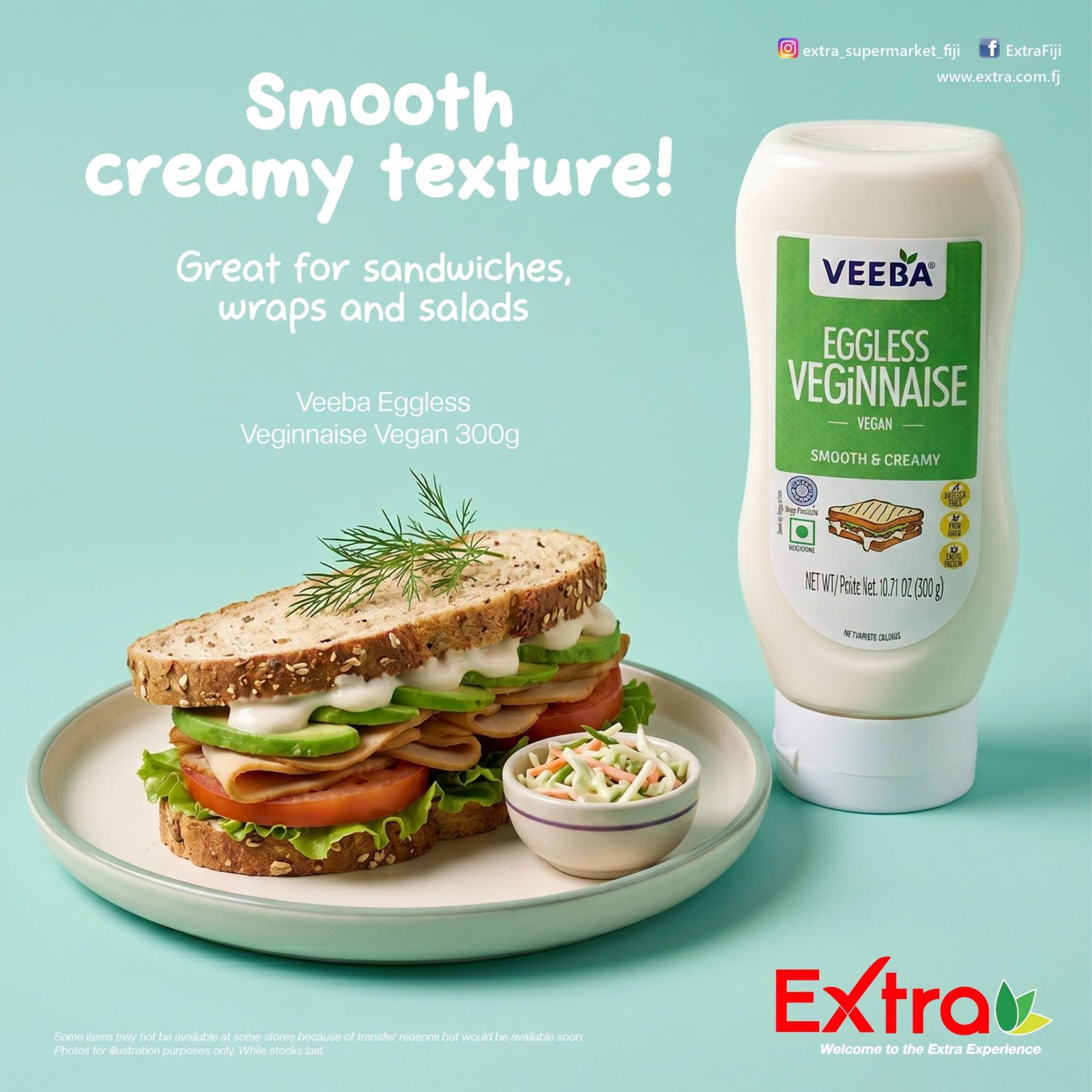 Veeba Eggless Veginnaise Vegan 300g