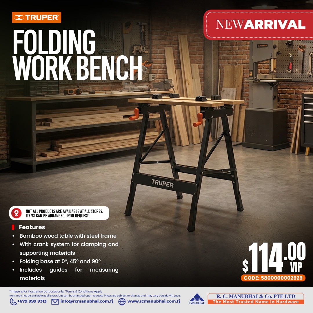Truper Folding Work Bench