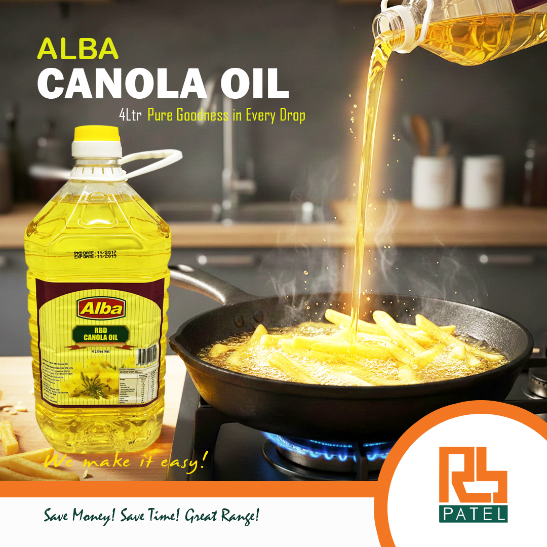 Alba Canola Oil 4Ltr