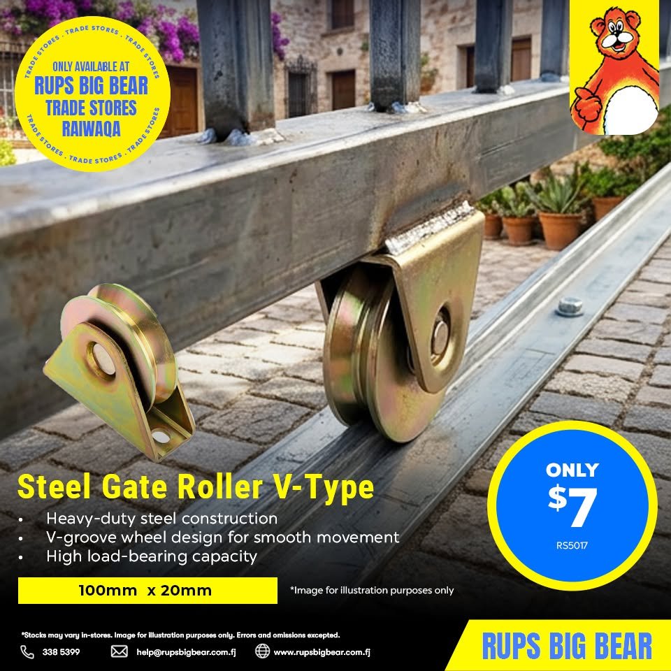 Steel Gate Roller V-Type
