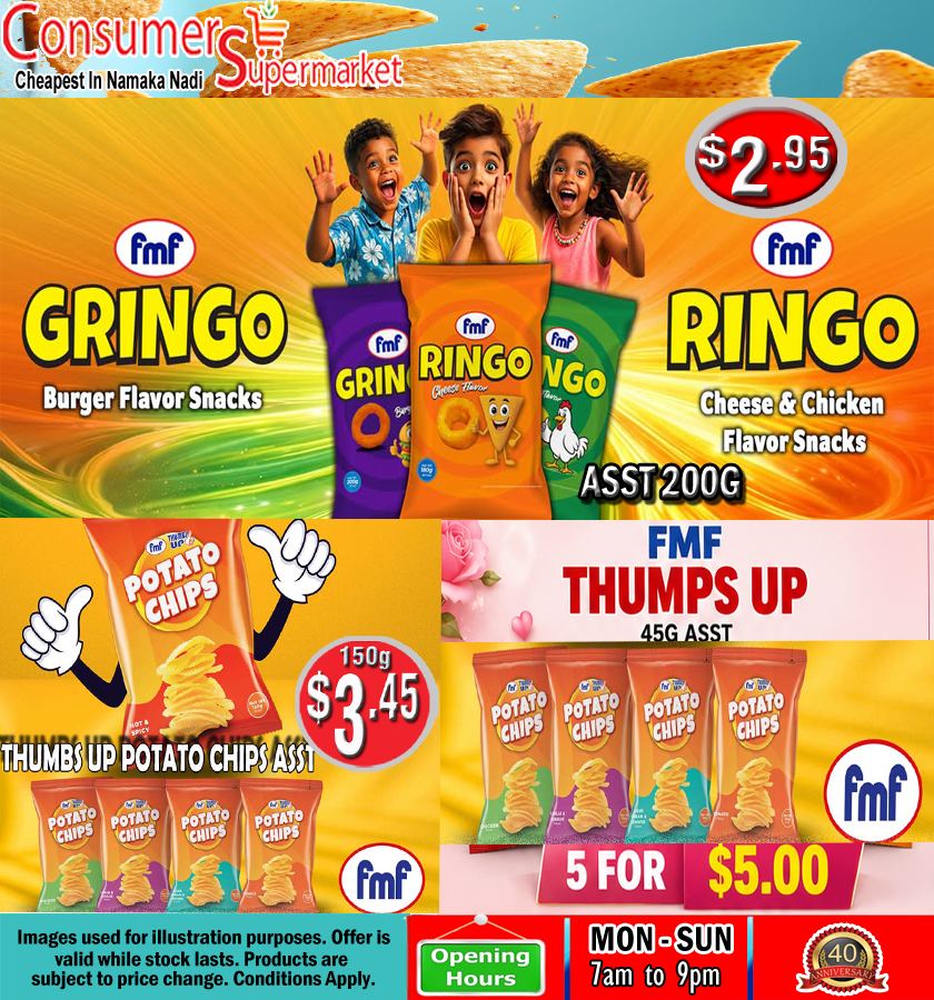 FMF Snacks & Chips Special - Page 1