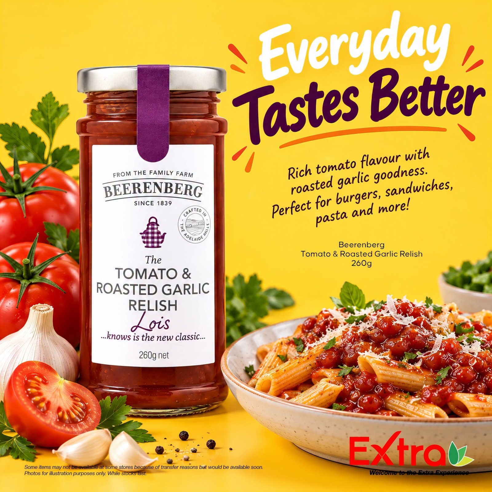 Beerenberg Tomato & Roasted Garlic Relish 260g