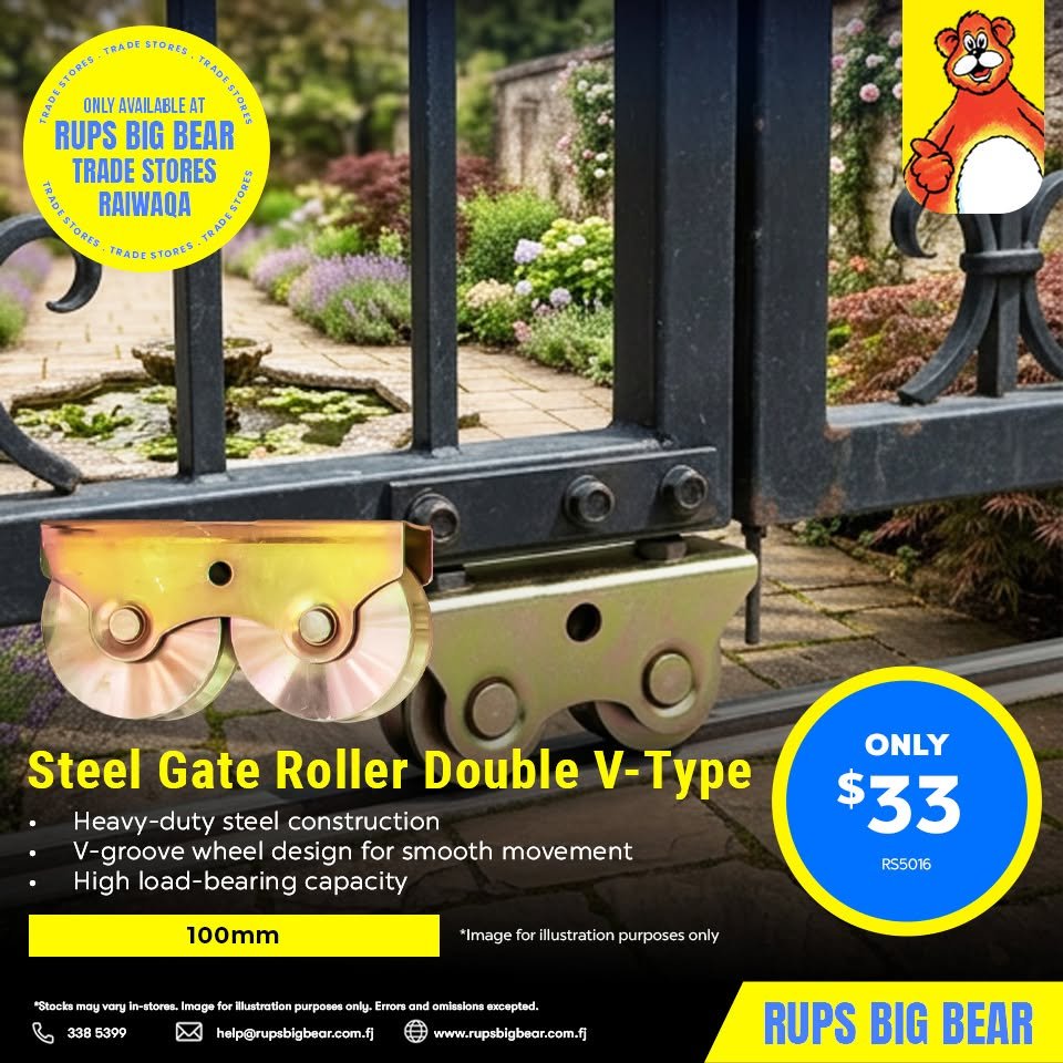 Steel Gate Roller Double V-Type