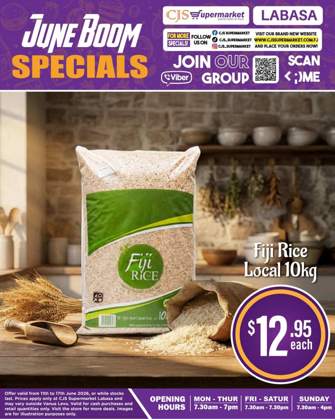 Fiji Rice Local 10kg