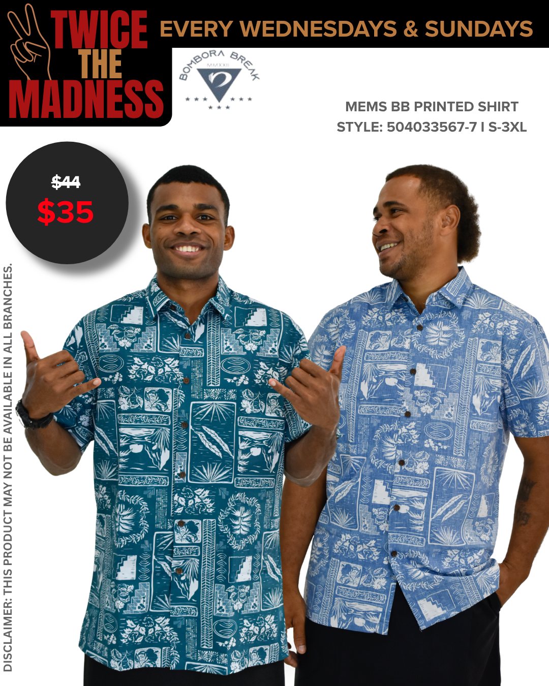 Mens BB Printed Shirt