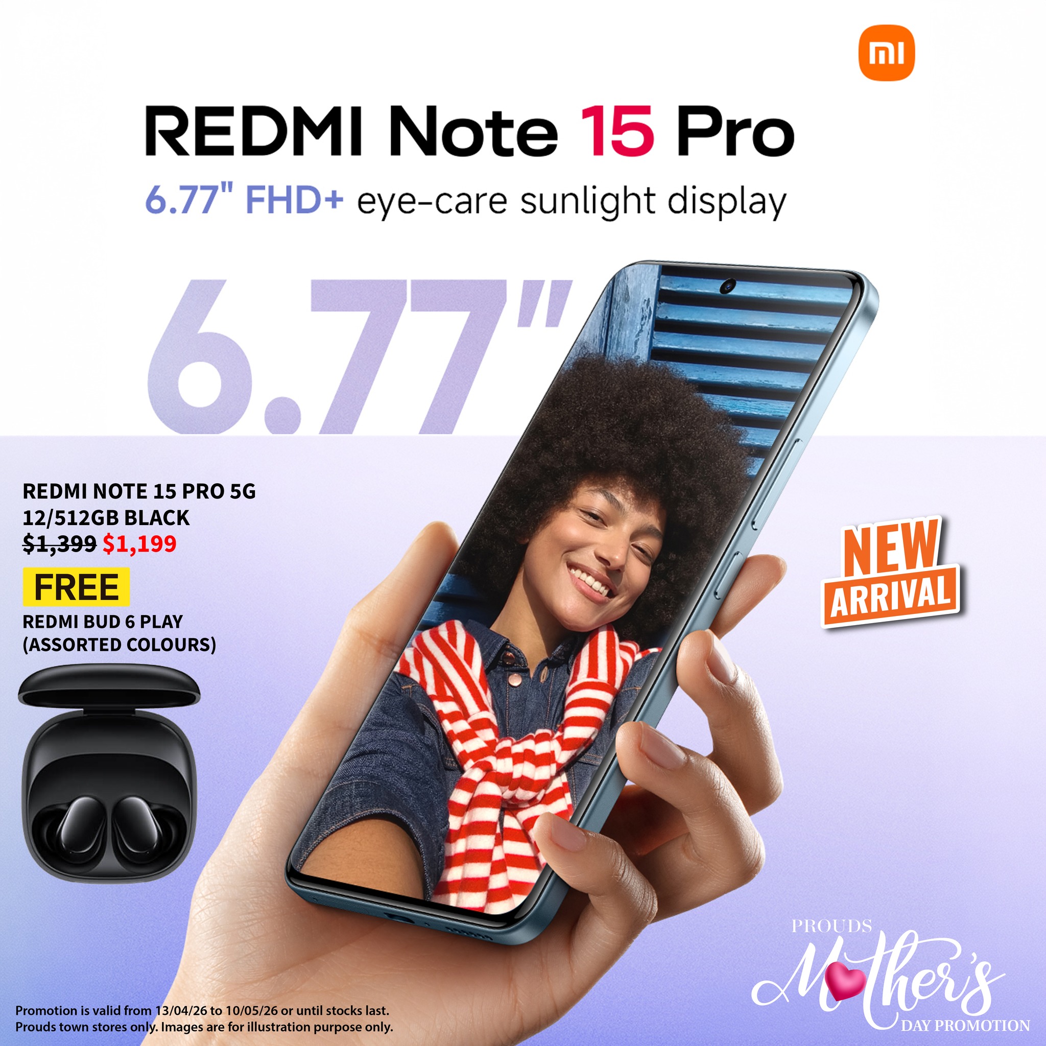 REDMI Note 15 Pro 5G - Mother's Day Promotion