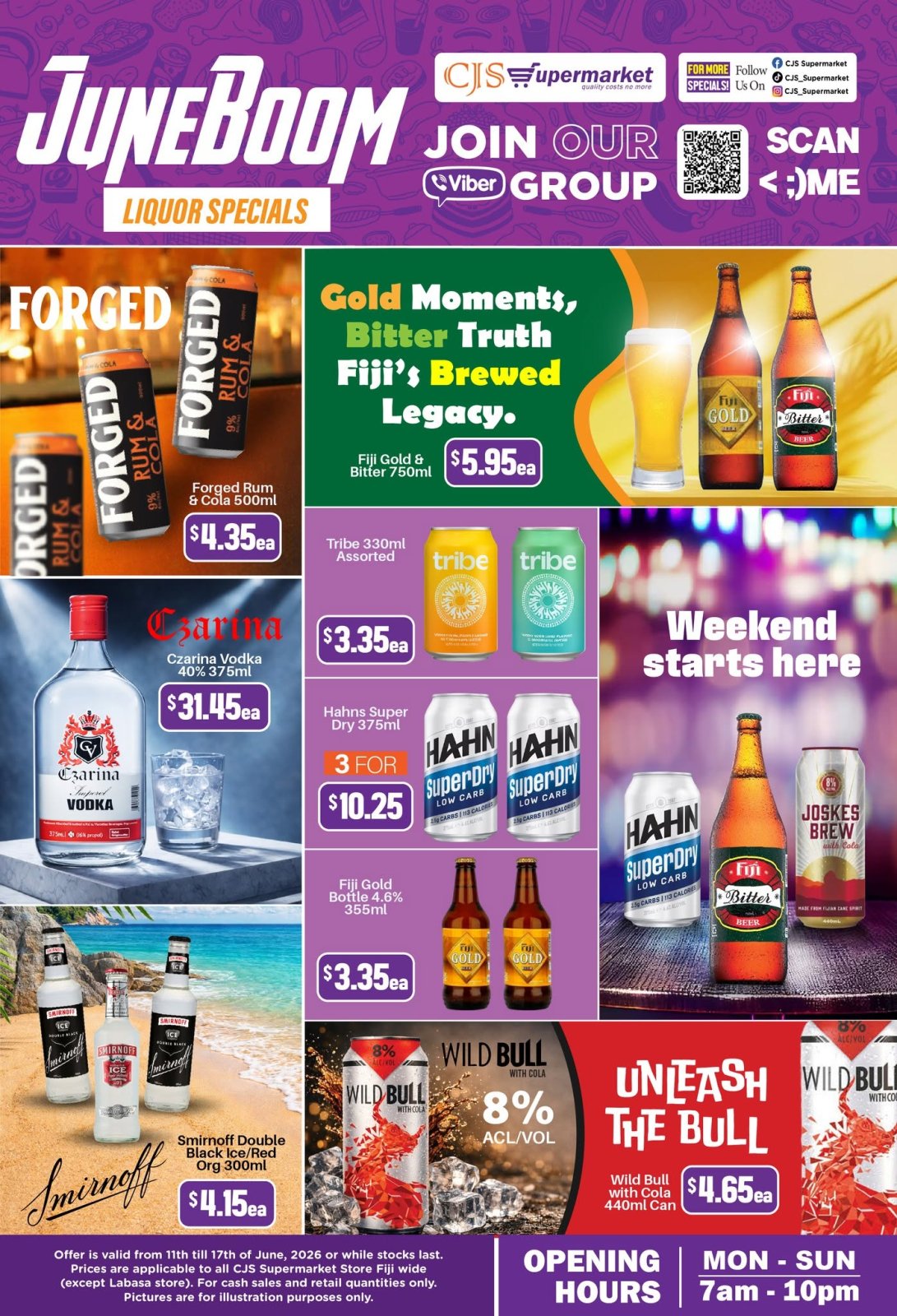 JuneBoom Liquor Specials - Page 1