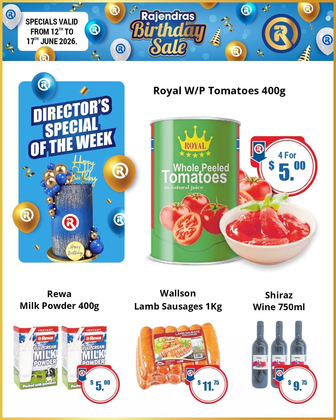 Rajendras Birthday Sale - Director's Special of the Week - Page 1